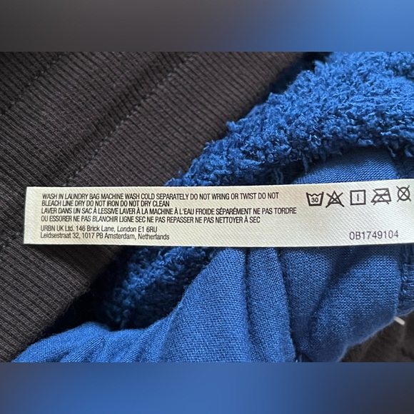 NWT Free People FP Movement Women's Cuddle Up Pants in Prep School Blue - Picture 4 of 7